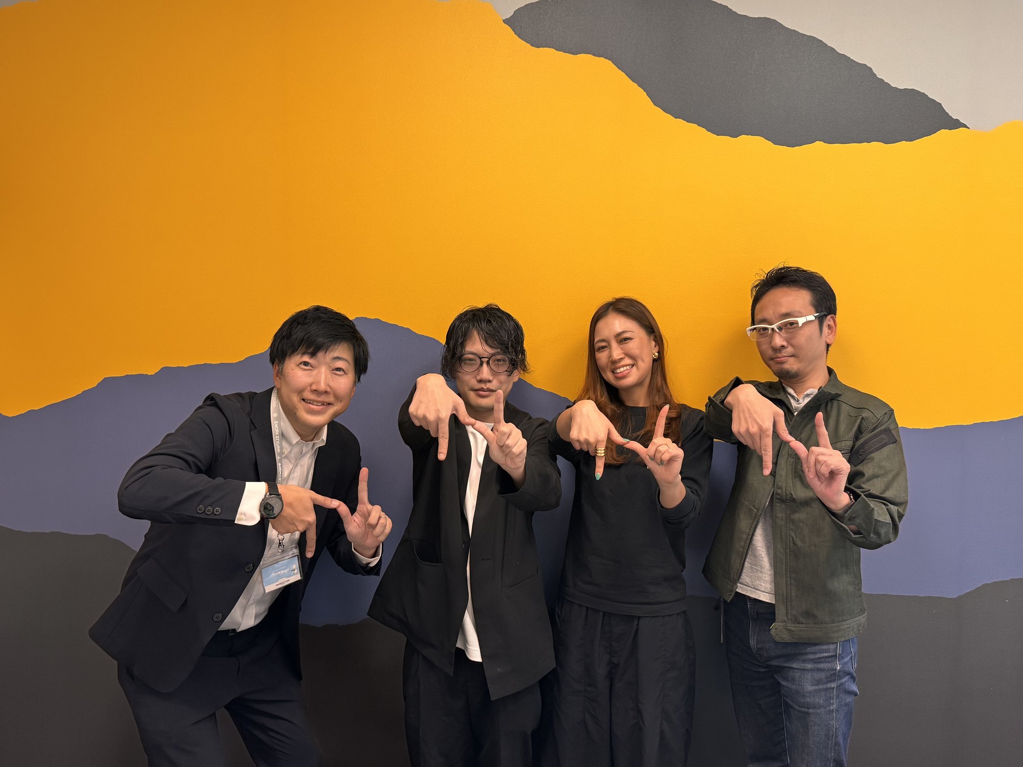 New RelicのSDR取材 集合写真