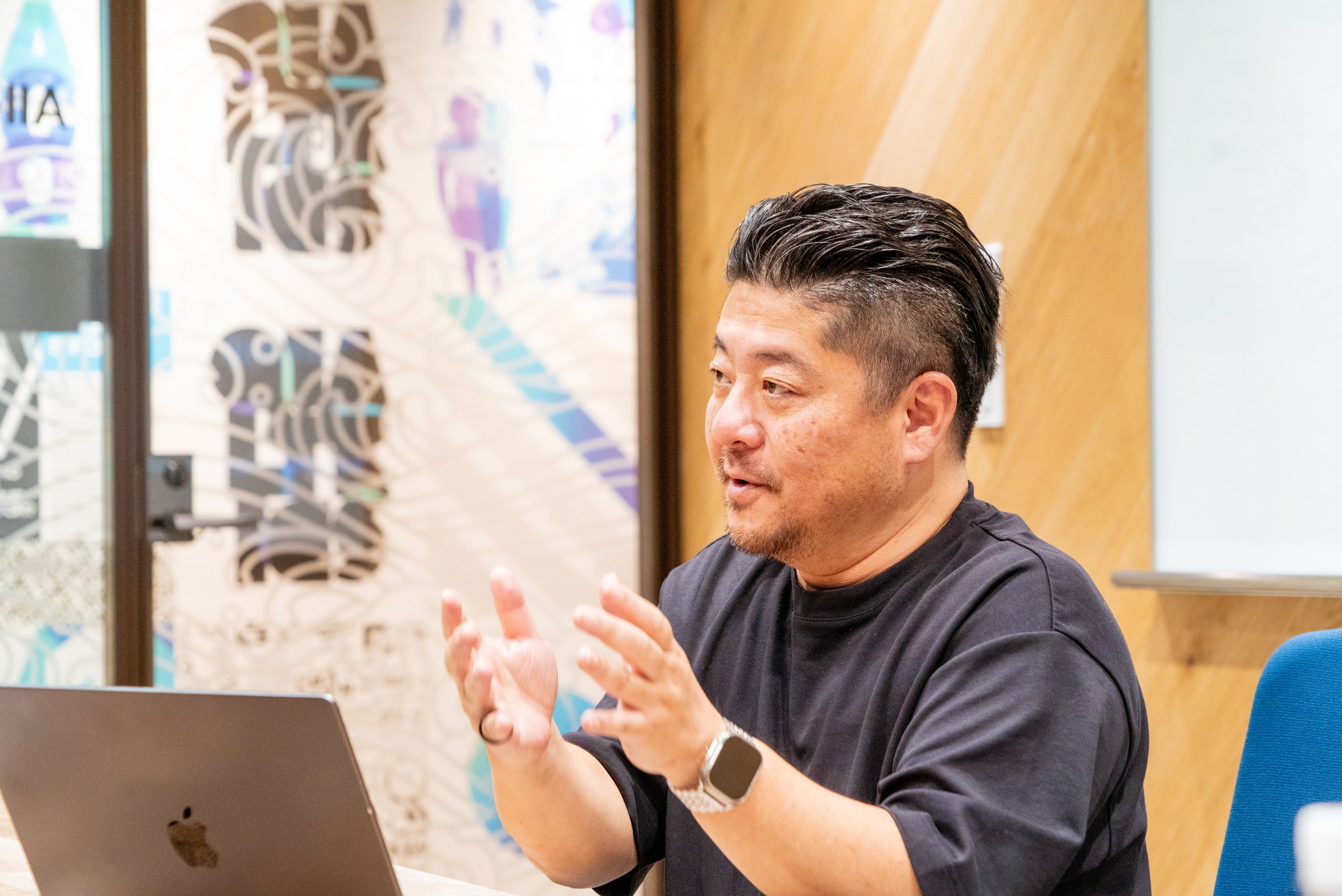 市場創造の歩みを語る熊代さん